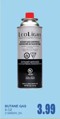Wholesale Club BUTANE GAS, 8 OZ offer