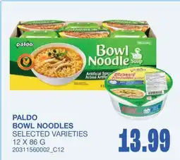 Wholesale Club BOWL NOODLES offer