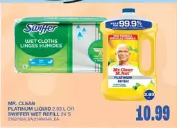Wholesale Club PLATINUM LIQUID, 2.93 L OR WET REFILL, 24'S offer