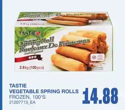 Wholesale Club VEGETABLE SPRING ROLLS, 100'S offer