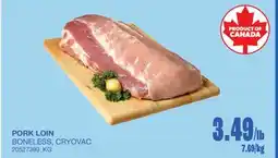 Wholesale Club PORK LOIN offer