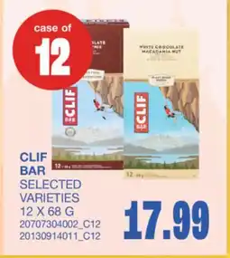 Wholesale Club CLIF BAR offer