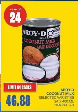 Wholesale Club AROY-D COCONUT MILK offer