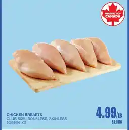 Wholesale Club CHICKEN BREASTS offer