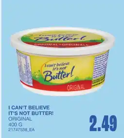 Wholesale Club I CAN'T BELIEVE IT'S NOT BUTTER! offer