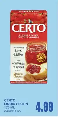Wholesale Club LIQUID PECTIN offer