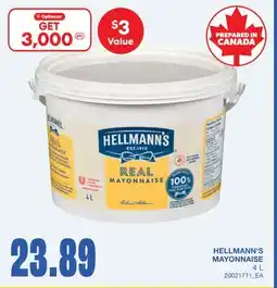 Wholesale Club MAYONNAISE offer