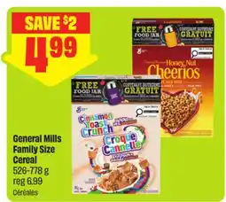 FreshCo General Mills Family Size Cereal offer