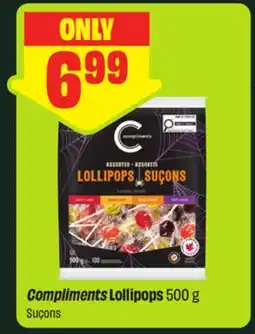 FreshCo Compliments Lollipops offer