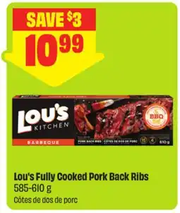 FreshCo Lou's Fully Cooked Pork Back Ribs offer