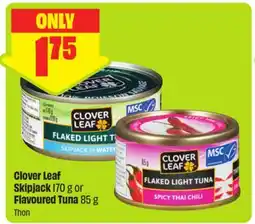 FreshCo Clover Leaf Skipjack 170 g or Flavoured Tuna 85 g offer