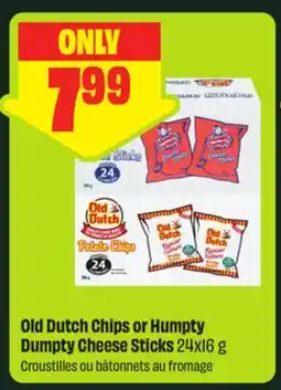 FreshCo Old Dutch Chips or Humpty Dumpty Cheese Sticks offer