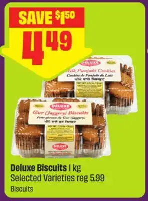 FreshCo Deluxe Biscuits 1 kg Selected Varieties offer