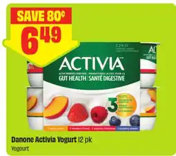FreshCo Danone Activia Yogurt offer