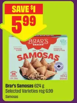 FreshCo Brar's Samosas 624 g Selected Varieties offer