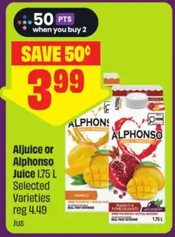 FreshCo Aljuice or Alphonso Juice offer