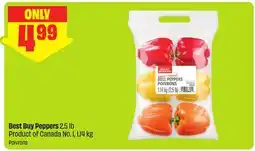 FreshCo Best Buy Peppers 2.5 lb Product of Canada No. 1 offer