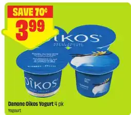 FreshCo Danone Oikos Yogurt offer