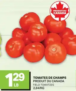 L'Intermarché FIELD TOMATOES offer