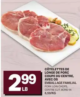 L'Intermarché PORK LOIN CHOPS offer