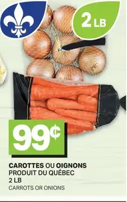 L'Intermarché CAROTTES OU OIGNONS, 2 LB offer