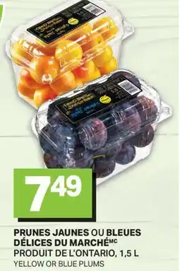 L'Intermarché PRUNES JAUNES OU BLEUES offer