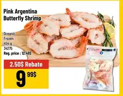 Mayrand Frozen Raw Pink Shrimps From Argentine Butterfly offer