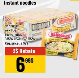 Mayrand Instant noodles offer