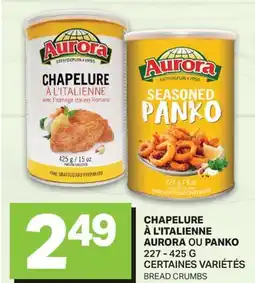 L'Intermarché CHAPELURE À L'ITALIENNE OU PANKO offer