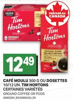 L'Intermarché CAFÉ MOULU 300 G OU DOSETTES | GROUND COFFEE OR PODS offer