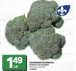 L'Intermarché COURONNES DE BROCOLI | BROCCOLI CROWNS offer