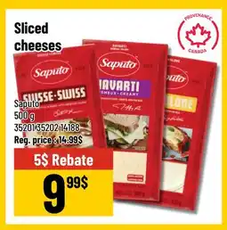 Mayrand Sliced cheeses offer