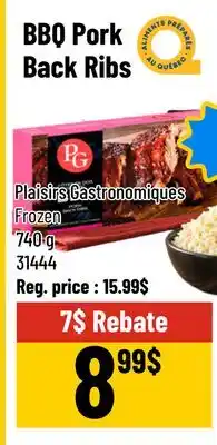 Mayrand Pork ribs and coleslaw offer