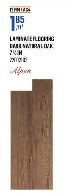 Canac Alpen Laminate Flooring offer
