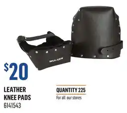 Canac Leather Knee Pads offer
