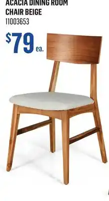 Canac Acacia Dining Room Chair offer