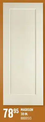 Canac Madison Slab Door offer