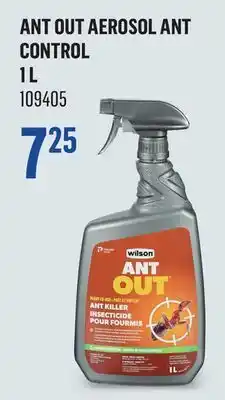 Canac AntOut aerosol Ant Control offer