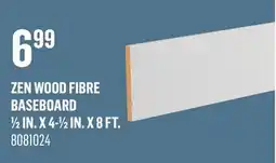 Canac Zen Wood Fibre Baseboard offer