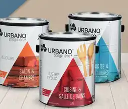 Canac Urbano Living Room & Bedroom Interior Latex Paint White&Colours3.7L offer