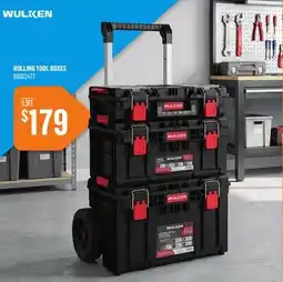 Canac Rolling Tool Boxes offer