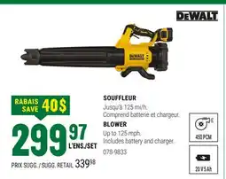BMR DEWALT SOUFFLEUR offer