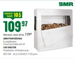 BMR ABRI POUR BÛCHES offer