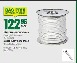 BMR CÂBLE ÉLECTRIQUE NMD90 offer