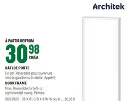 BMR BÂTI DE PORTE offer