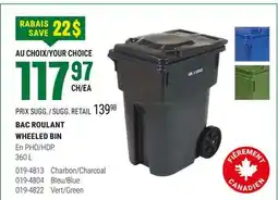 BMR BAC ROULANT offer