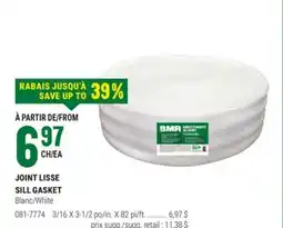 BMR JOINT LISSE offer