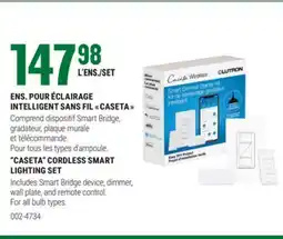 BMR ENS. POUR ÉCLAIRAGE INTELLIGENT SANS FIL  CASETA  offer