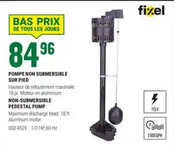 BMR POMPE NON SUBMERSIBLE SUR PIED offer