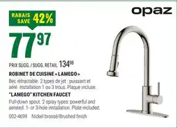 BMR ROBINET DE CUISINE LAMEGO offer